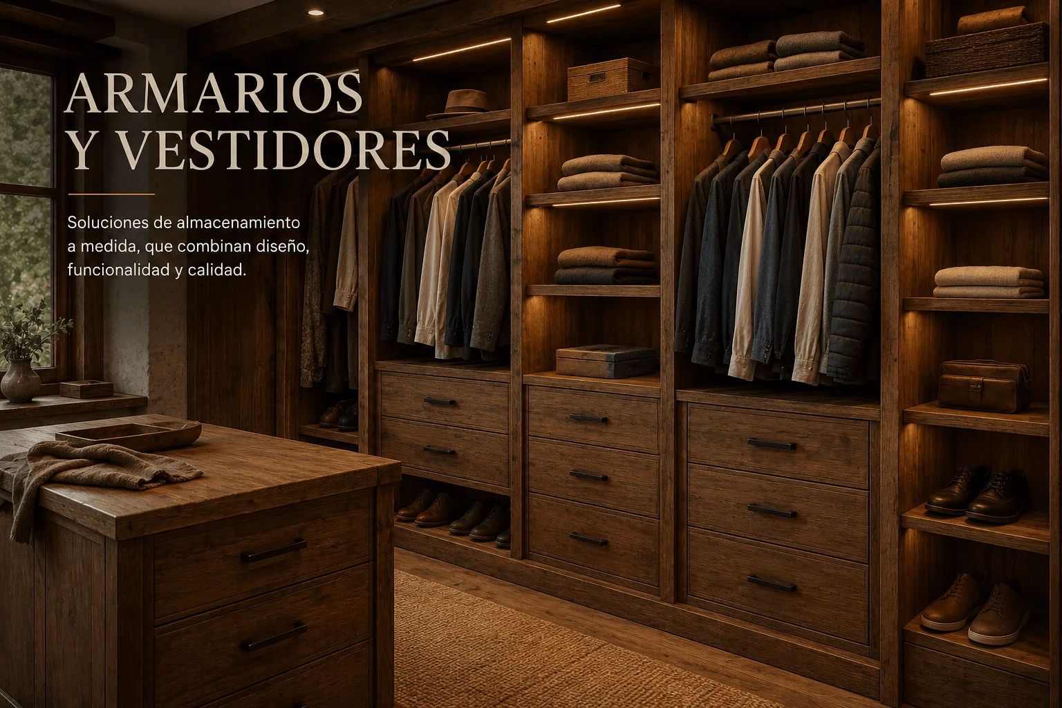 Armario a medida para vivienda en Gran Canaria
